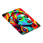 Magnet Flexible Portrait Pop Art (Côté Droit)