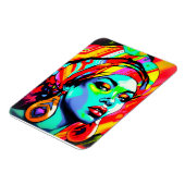 Magnet Flexible Portrait Pop Art (Côté Gauche)