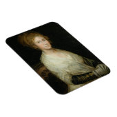 Magnet Flexible Portrait supposé être Josepha Bayeu (d.1812) épous (Côté Droit)