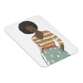 Magnet Flexible Portrait Vignette de mode (Côté Droit)