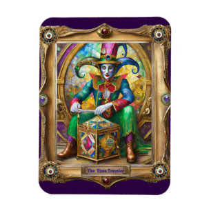 Magnet Flexible Portraits du Royaume de Mardi Gras - Le Voyageur T