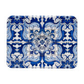 Magnet Flexible Portugais Azulejo Motif sans fil (Horizontal)