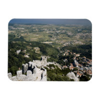 Portugal, province de Lisbonne, Sintra, vue depuis