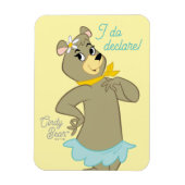 Magnet Flexible Pose Joueuse de Cindy Bear (Vertical)