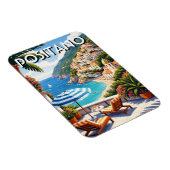 Magnet Flexible Positano Italie (Côté Droit)