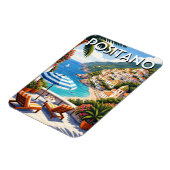 Magnet Flexible Positano Italy (Côté Gauche)
