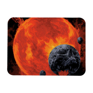 Magnet Flexible Poster de cimetière galactique, Macs 2129-1.