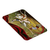 Magnet Flexible Poster De Cirque Montrant Acrobat En Cours De Cour (Côté Droit)