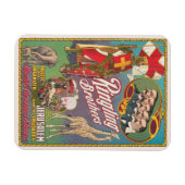 Magnet Flexible Poster de cirque vintage Ringling Brothers (Horizontal)
