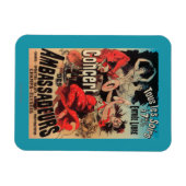 Magnet Flexible Poster de concert sur Avenue de Champs-Elysées (Horizontal)