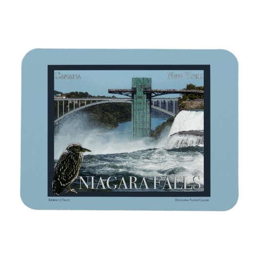 Magnet Flexible Poster de Niagara Falls (Horizontal)