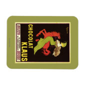 Magnet Flexible Poster de publicité Chocolat Klaus (Horizontal)
