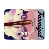 Magnet Flexible Poster de ski Formigal Aragon Espagne. (Horizontal)