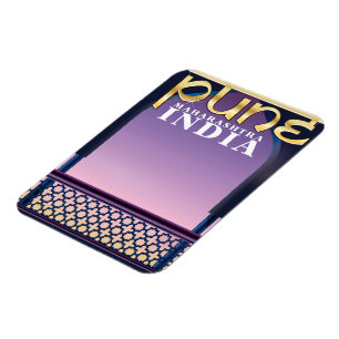 Magnet Flexible Poster de vacances Pune, Maharashtra Inde