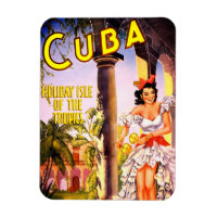 Poster de voyage cubain