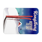 Magnet Flexible Poster de voyage de ski en Norway Kongsberg. (Horizontal)