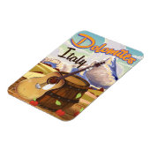 Magnet Flexible poster de voyage Dolomites Italie (Côté Gauche)