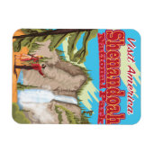Magnet Flexible Poster de voyage du parc national de Shenandoa (Horizontal)
