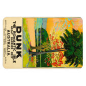 Magnet Flexible Poster de voyage Dunk Island Queensland Australie (Horizontal)