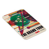 Magnet Flexible Poster de Voyage Espace Rétro - Système Solaire Gr (Côté Droit)