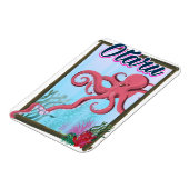 Magnet Flexible Poster de voyage Otaru Japan Squid (Côté Gauche)