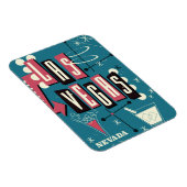 Magnet Flexible Poster de voyage vintada du mariage Las Vegas (Côté Droit)