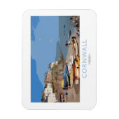 Magnet Flexible Poster du chemin de fer Cornwall (Vertical)