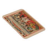 Magnet Flexible Poster Du Cirque Montrant L'Amusant Antique Des Cl (Côté Droit)