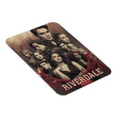 Magnet Flexible Poster du crâne de cerfs de Riverdale (Côté Droit)