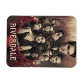 Magnet Flexible Poster du crâne de cerfs de Riverdale (Horizontal)