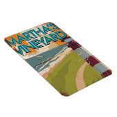 Magnet Flexible Poster du Vintage voyage Marthas Vineyard (Côté Droit)
