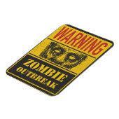 Magnet Flexible Poster Éclosion de Zombie. Panneau avec Zombie (Côté Gauche)
