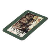 Magnet Flexible Poster ferroviaire Garrick Inn and Harvard House (Côté Gauche)