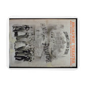 Magnet Flexible Poster pour 'HMS PinaForts', interprété par le C d (Horizontal)