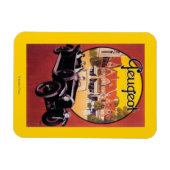 Magnet Flexible Poster promotionnel de Peugeot Automobile (Horizontal)