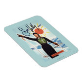 Magnet Flexible Poster publicitaire de Gretchen Fraser (Côté Droit)