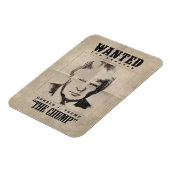 Magnet Flexible Poster Recherché de Trump - Trump (Côté Gauche)