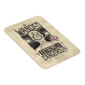 Magnet Flexible Poster Recherché déambulé et extrêmement dangereux (Côté Droit)
