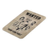 Magnet Flexible Poster Recherché : Famille Trump Crime (Côté Gauche)