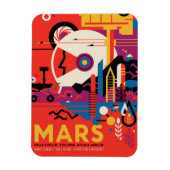 Magnet Flexible Poster spatial Retro - Programme d'exploration de  (Vertical)