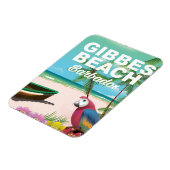 Magnet Flexible poster vacances de Gibbes Beach Barbade (Côté Gauche)