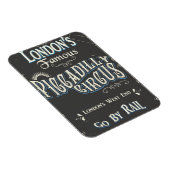 Magnet Flexible Poster vintage de Piccadilly Circus (Côté Droit)
