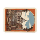 Magnet Flexible Poster vintage de Rome (Horizontal)