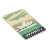 Magnet Flexible Poster vintage de Sydney (Côté Droit)