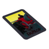 Magnet Flexible Poster Vintage Dunlop Europe (Côté Droit)