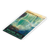 Magnet Flexible Poster Vintage voyage de Niagra Falls (Côté Gauche)