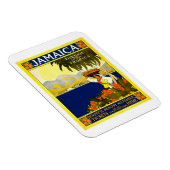 Magnet Flexible Poster Vintage voyage jamaïcain (Côté Droit)