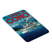 Magnet Flexible Poster Vintage voyage Lago Di Como (Côté Droit)