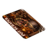 Magnet Flexible Pot Scraper Icelandic Yule Lad  (Côté Droit)