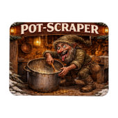 Magnet Flexible Pot Scraper Icelandic Yule Lad  (Horizontal)